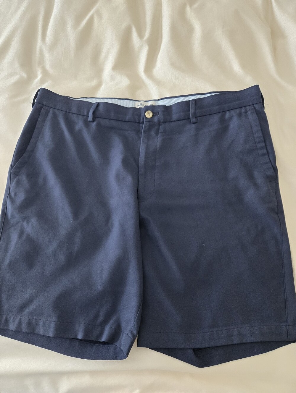 Peter Millar Crown Sport Shorts, 38 X 9, Navy Blue